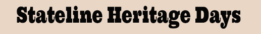 Text saying Stateline Heritage Days